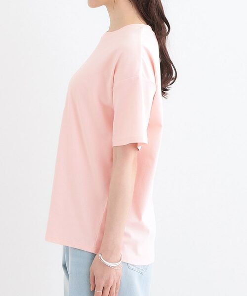 SHOO・LA・RUE / シューラルー Tシャツ | 【S-LL】大人のきれいめカジュアルに フロッキーロゴTシャツ | 詳細18