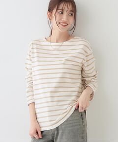 SHOO・LA・RUE / シューラルー カットソー | 【洗える/S-LL】シンプルだから着回ししやすい コットンアソートロンT