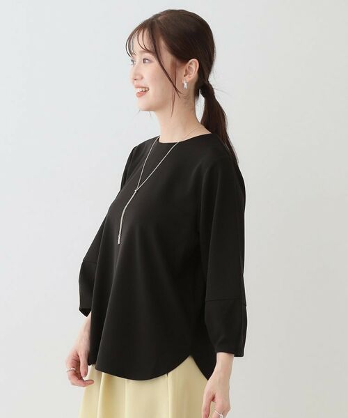 SHOO・LA・RUE / シューラルー シャツ・ブラウス | 【2点セット】大人フェミニン アクセ付き ランタンスリーブトップス | 詳細14