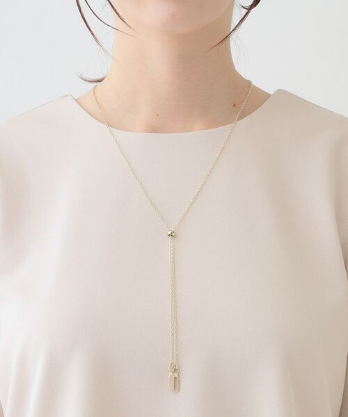 SHOO・LA・RUE / シューラルー シャツ・ブラウス | 【2点セット】大人フェミニン アクセ付き ランタンスリーブトップス | 詳細20