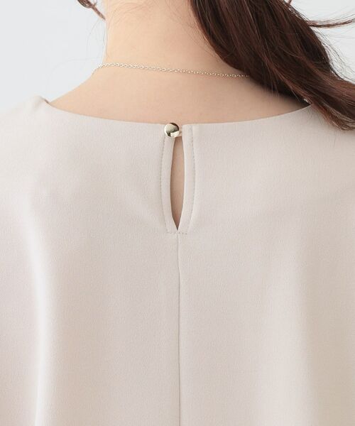 SHOO・LA・RUE / シューラルー シャツ・ブラウス | 【2点セット】大人フェミニン アクセ付き ランタンスリーブトップス | 詳細21