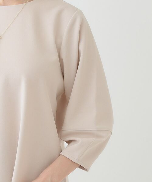 SHOO・LA・RUE / シューラルー シャツ・ブラウス | 【2点セット】大人フェミニン アクセ付き ランタンスリーブトップス | 詳細22