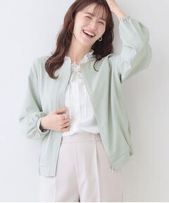 SHOO・LA・RUE / シューラルー レザーブルゾン・ジャケット | さらっと羽織れる ノーカラーブルゾン