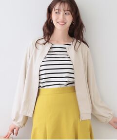 SHOO・LA・RUE / シューラルー レザーブルゾン・ジャケット | さらっと羽織れる ノーカラーブルゾン