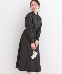 SHOO・LA・RUE / シューラルー ミニ丈・ひざ丈ワンピース | 【洗える/S-LL】エレガントさとリラックス感を両立したシャツワンピース