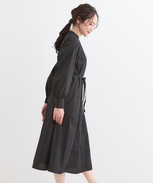 SHOO・LA・RUE / シューラルー ミニ丈・ひざ丈ワンピース | 【洗える/S-LL】エレガントさとリラックス感を両立したシャツワンピース | 詳細10
