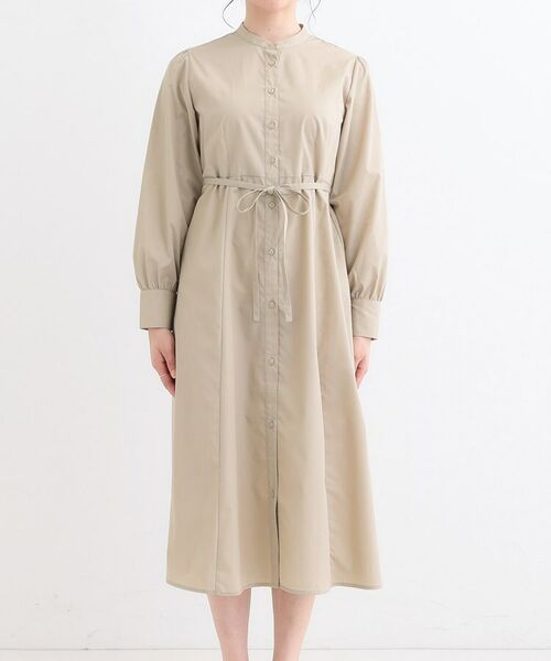 SHOO・LA・RUE / シューラルー ミニ丈・ひざ丈ワンピース | 【洗える/S-LL】エレガントさとリラックス感を両立したシャツワンピース | 詳細13