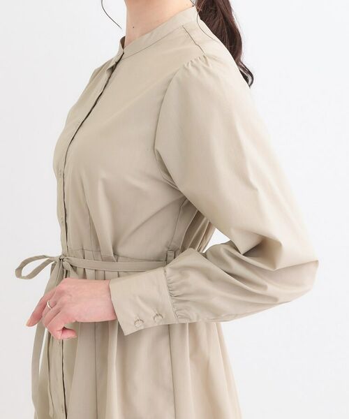 SHOO・LA・RUE / シューラルー ミニ丈・ひざ丈ワンピース | 【洗える/S-LL】エレガントさとリラックス感を両立したシャツワンピース | 詳細17