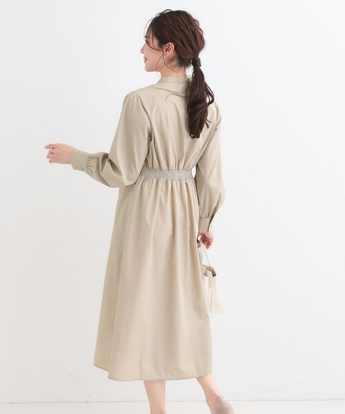 SHOO・LA・RUE / シューラルー ミニ丈・ひざ丈ワンピース | 【洗える/S-LL】エレガントさとリラックス感を両立したシャツワンピース | 詳細6