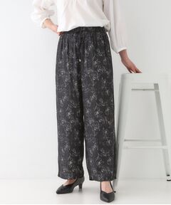 SHOO・LA・RUE / シューラルー パンツ | 【高レビュー/着丈選べる】さらり柔らか マットサテンワイドパンツ