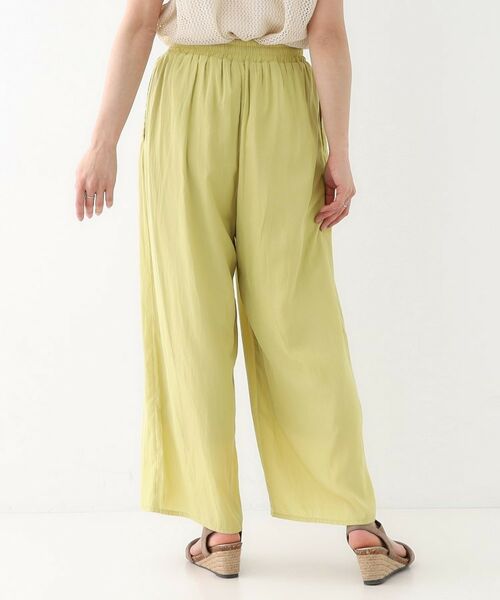 SHOO・LA・RUE / シューラルー パンツ | 【高レビュー/着丈選べる】さらり柔らか マットサテンワイドパンツ | 詳細22