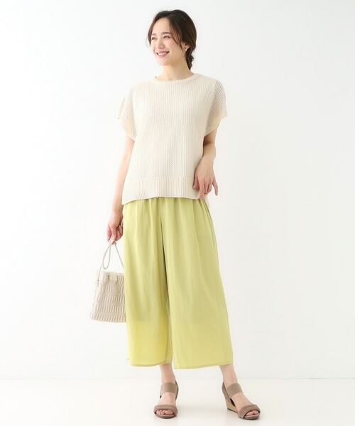 SHOO・LA・RUE / シューラルー パンツ | 【高レビュー/着丈選べる】さらり柔らか マットサテンワイドパンツ | 詳細26