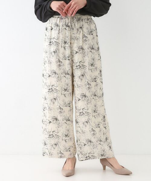 SHOO・LA・RUE / シューラルー パンツ | 【高レビュー/着丈選べる】さらり柔らか マットサテンワイドパンツ | 詳細28