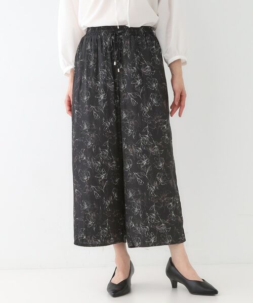 SHOO・LA・RUE / シューラルー パンツ | 【高レビュー/着丈選べる】さらり柔らか マットサテンワイドパンツ | 詳細4