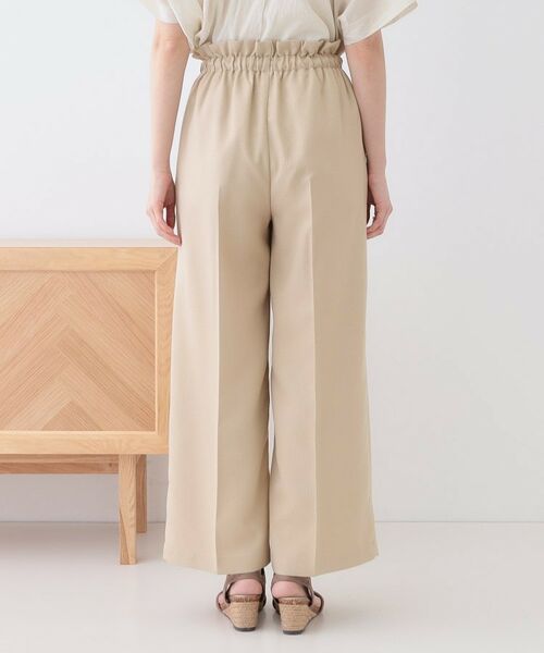SHOO・LA・RUE / シューラルー パンツ | 【S-LL】きれいにスタイルアップ ロープ紐使いワイドパンツ | 詳細15