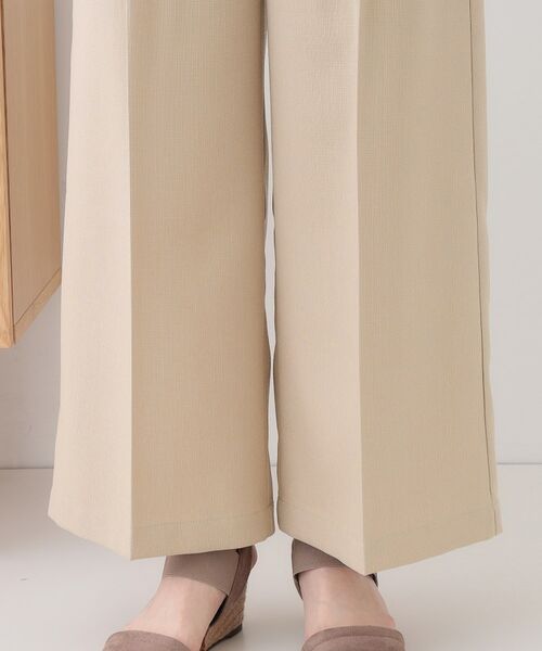 SHOO・LA・RUE / シューラルー パンツ | 【S-LL】きれいにスタイルアップ ロープ紐使いワイドパンツ | 詳細19