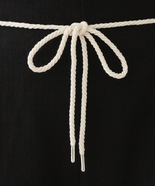 SHOO・LA・RUE / シューラルー パンツ | 【S-LL】きれいにスタイルアップ ロープ紐使いワイドパンツ | 詳細4