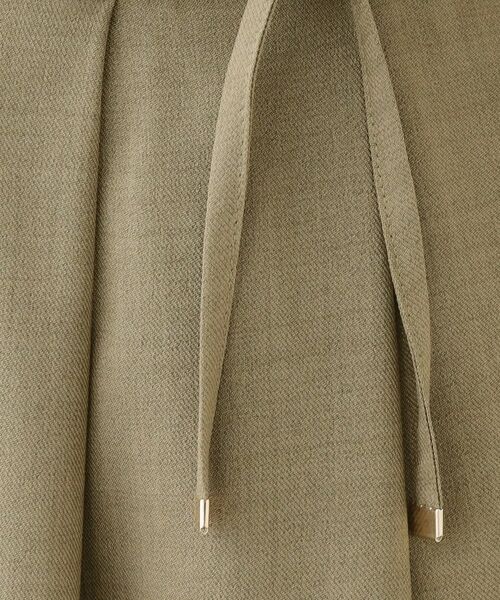 SHOO・LA・RUE / シューラルー ショート・ハーフ・半端丈パンツ | 【洗える/S-LL/アイロン掛けが楽】低身長さんにもおすすめ 麻調ガウチョパンツ | 詳細4