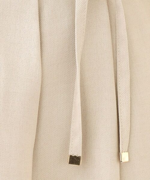 SHOO・LA・RUE / シューラルー ショート・ハーフ・半端丈パンツ | 【洗える/S-LL/アイロン掛けが楽】低身長さんにもおすすめ 麻調ガウチョパンツ | 詳細8