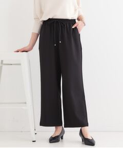 SHOO・LA・RUE / シューラルー ショート・ハーフ・半端丈パンツ | 【洗える/S-LL】ワイドイージーパンツ