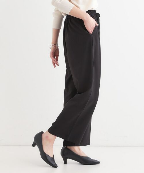 SHOO・LA・RUE / シューラルー ショート・ハーフ・半端丈パンツ | 【洗える/S-LL】ワイドイージーパンツ | 詳細2