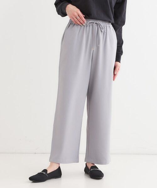 SHOO・LA・RUE / シューラルー ショート・ハーフ・半端丈パンツ | 【洗える/S-LL】ワイドイージーパンツ | 詳細9