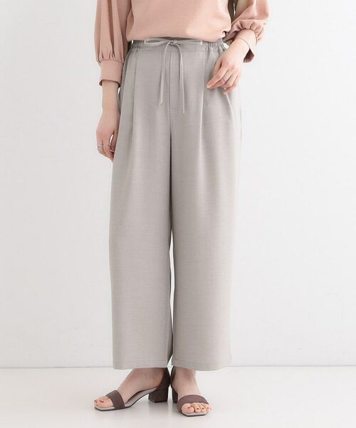 SHOO・LA・RUE / シューラルー パンツ | 【セットアップ可】麻調イージーワイドパンツ | 詳細10