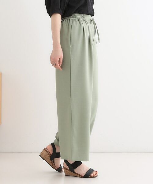 SHOO・LA・RUE / シューラルー パンツ | 【セットアップ可】麻調イージーワイドパンツ | 詳細2