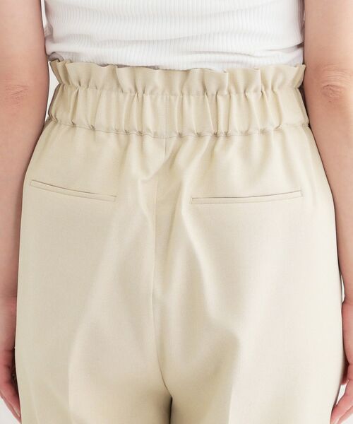SHOO・LA・RUE / シューラルー パンツ | 【S-LL/ひんやり/吸水速乾】ウエストゴムできれい見え さらりとしたワイドパンツ | 詳細17