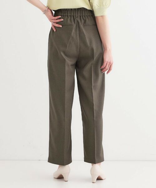 SHOO・LA・RUE / シューラルー パンツ | 【S-LL/ひんやり/吸水速乾】ウエストゴムできれい見え さらりとしたワイドパンツ | 詳細6