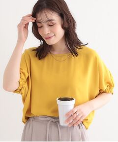 SHOO・LA・RUE / シューラルー シャツ・ブラウス | 【高レビュー/UV/ひんやり/洗濯後しわになりにくい/5分袖】さらさら ドルマントップス