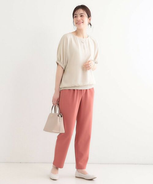 SHOO・LA・RUE / シューラルー シャツ・ブラウス | 【高レビュー/UV/ひんやり/洗濯後しわになりにくい/5分袖】さらさら ドルマントップス | 詳細11