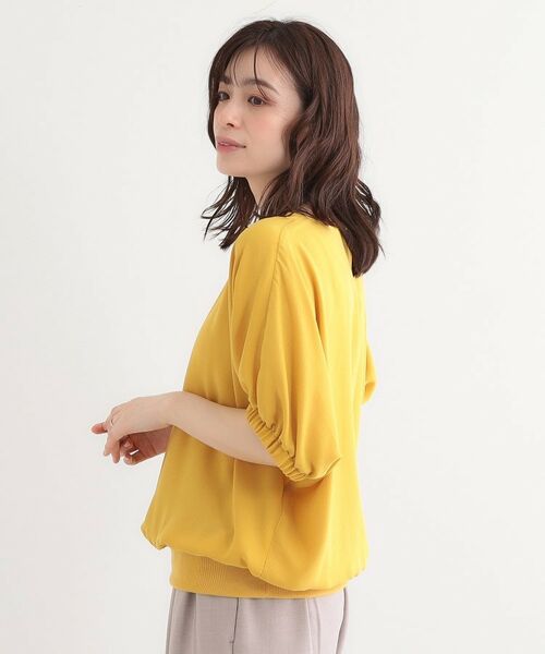 SHOO・LA・RUE / シューラルー シャツ・ブラウス | 【高レビュー/UV/ひんやり/洗濯後しわになりにくい/5分袖】さらさら ドルマントップス | 詳細18