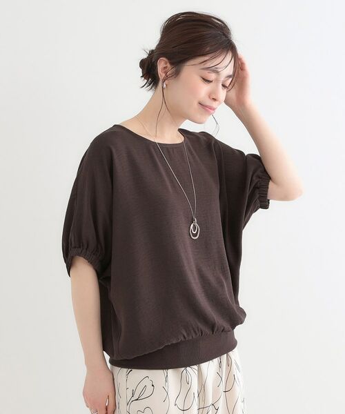 SHOO・LA・RUE / シューラルー シャツ・ブラウス | 【高レビュー/UV/ひんやり/洗濯後しわになりにくい/5分袖】さらさら ドルマントップス | 詳細22