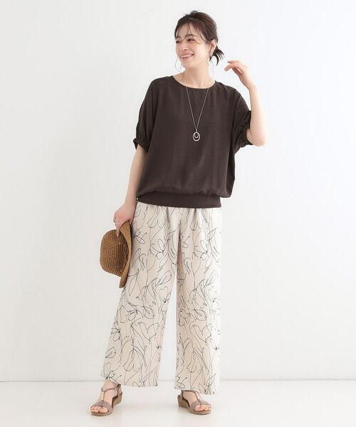 SHOO・LA・RUE / シューラルー シャツ・ブラウス | 【高レビュー/UV/ひんやり/洗濯後しわになりにくい/5分袖】さらさら ドルマントップス | 詳細23