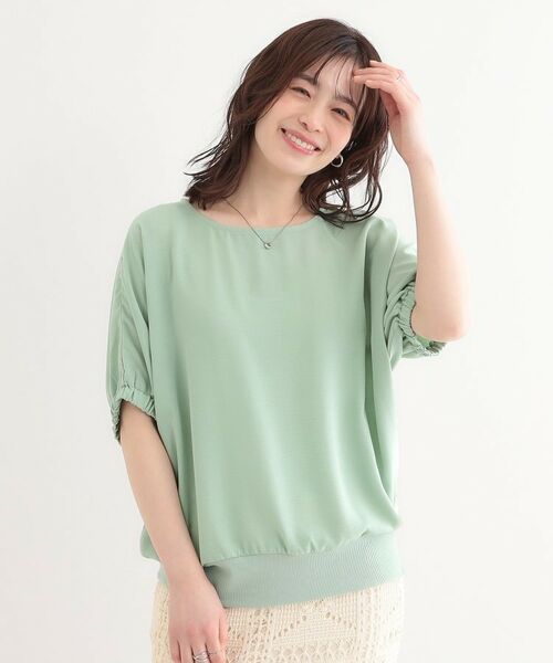 SHOO・LA・RUE / シューラルー シャツ・ブラウス | 【高レビュー/UV/ひんやり/洗濯後しわになりにくい/5分袖】さらさら ドルマントップス | 詳細5