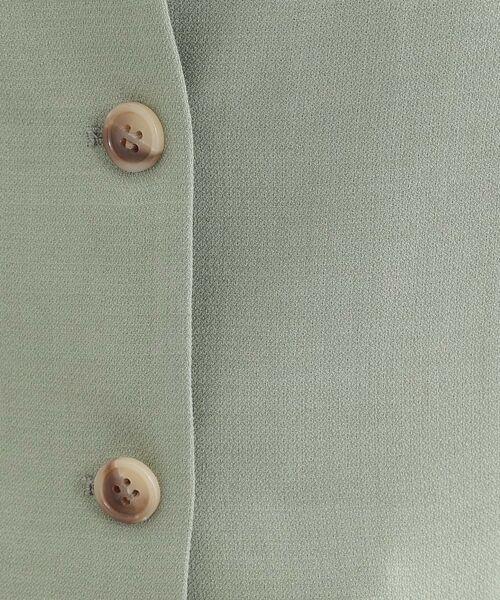 SHOO・LA・RUE / シューラルー ベスト | 【セットアップ可】コーデが華やぐ 大人の麻調キャミビスチェ | 詳細13