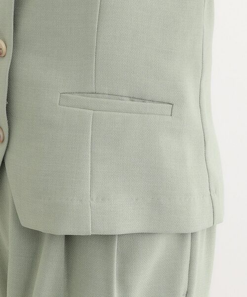 SHOO・LA・RUE / シューラルー ベスト | 【セットアップ可】コーデが華やぐ 大人の麻調キャミビスチェ | 詳細21