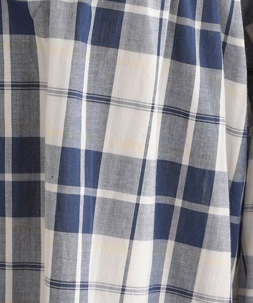 SHOO・LA・RUE / シューラルー シャツ・ブラウス | 【S-LL】チェック柄シャーリングシャツ | 詳細12