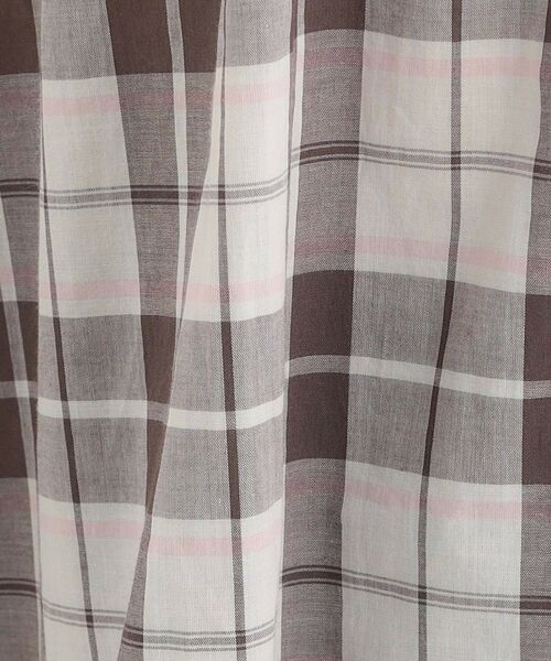 SHOO・LA・RUE / シューラルー シャツ・ブラウス | 【S-LL】チェック柄シャーリングシャツ | 詳細8