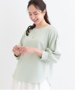 SHOO・LA・RUE / シューラルー シャツ・ブラウス | 【洗える/洗濯後しわになりにくい】無理せずキレイ 肩タックブラウス