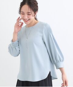 SHOO・LA・RUE / シューラルー シャツ・ブラウス | 【洗える/洗濯後しわになりにくい】無理せずキレイ 肩タックブラウス