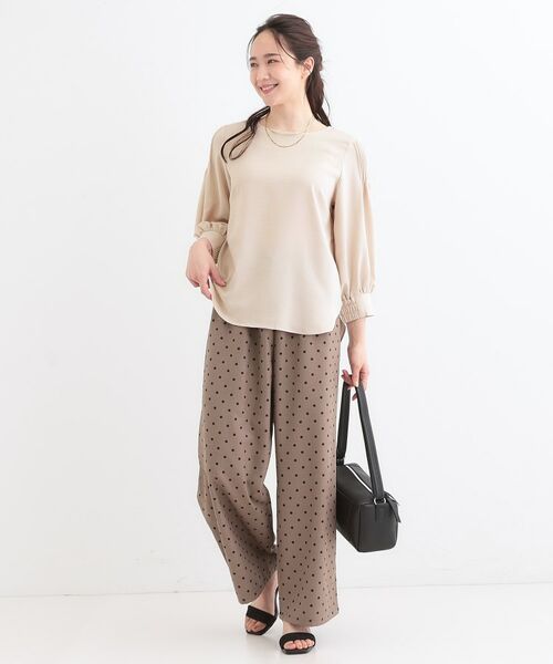 SHOO・LA・RUE / シューラルー シャツ・ブラウス | 【洗える/洗濯後しわになりにくい】無理せずキレイ 肩タックブラウス | 詳細11