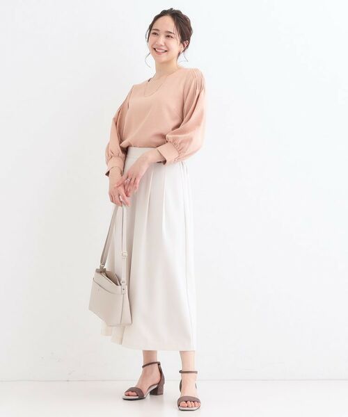 SHOO・LA・RUE / シューラルー シャツ・ブラウス | 【洗える/洗濯後しわになりにくい】無理せずキレイ 肩タックブラウス | 詳細19