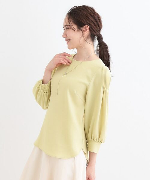 SHOO・LA・RUE / シューラルー シャツ・ブラウス | 【洗える/洗濯後しわになりにくい】無理せずキレイ 肩タックブラウス | 詳細2