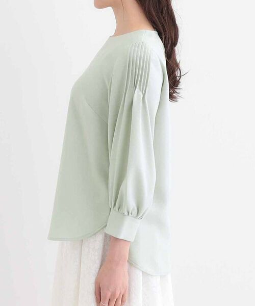 SHOO・LA・RUE / シューラルー シャツ・ブラウス | 【洗える/洗濯後しわになりにくい】無理せずキレイ 肩タックブラウス | 詳細26