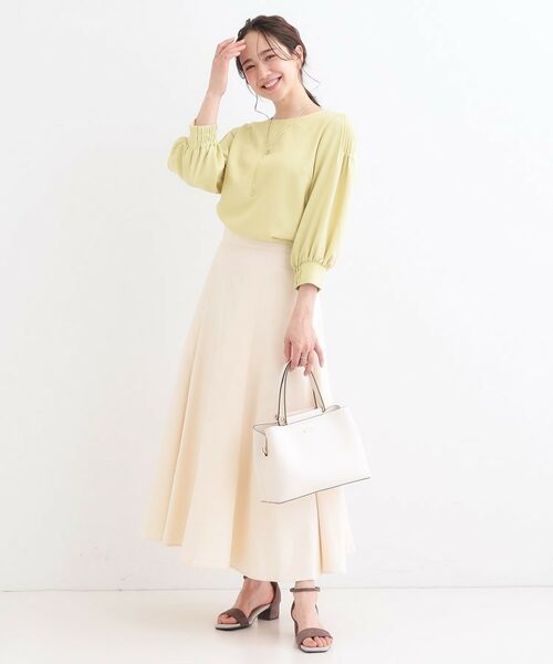 SHOO・LA・RUE / シューラルー シャツ・ブラウス | 【洗える/洗濯後しわになりにくい】無理せずキレイ 肩タックブラウス | 詳細3