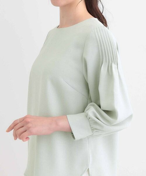 SHOO・LA・RUE / シューラルー シャツ・ブラウス | 【洗える/洗濯後しわになりにくい】無理せずキレイ 肩タックブラウス | 詳細30