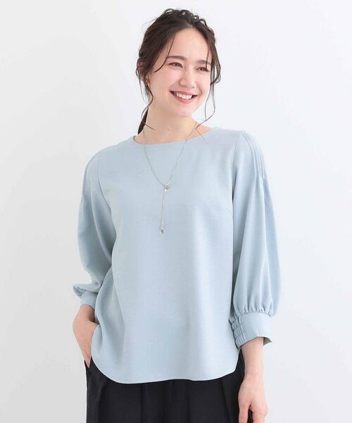 SHOO・LA・RUE / シューラルー シャツ・ブラウス | 【洗える/洗濯後しわになりにくい】無理せずキレイ 肩タックブラウス | 詳細5