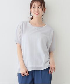SHOO・LA・RUE / シューラルー その他トップス | 【2点セット】インせず着られるシアーニット＋タンクトップ